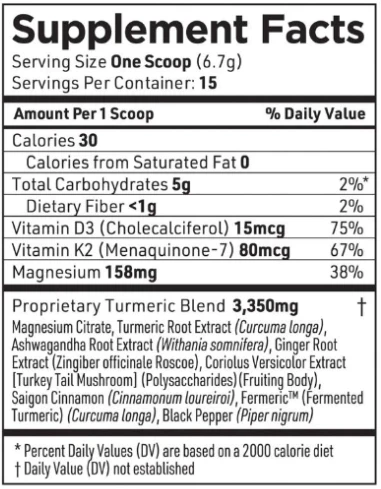 Enhanced Bioactive Turmetic